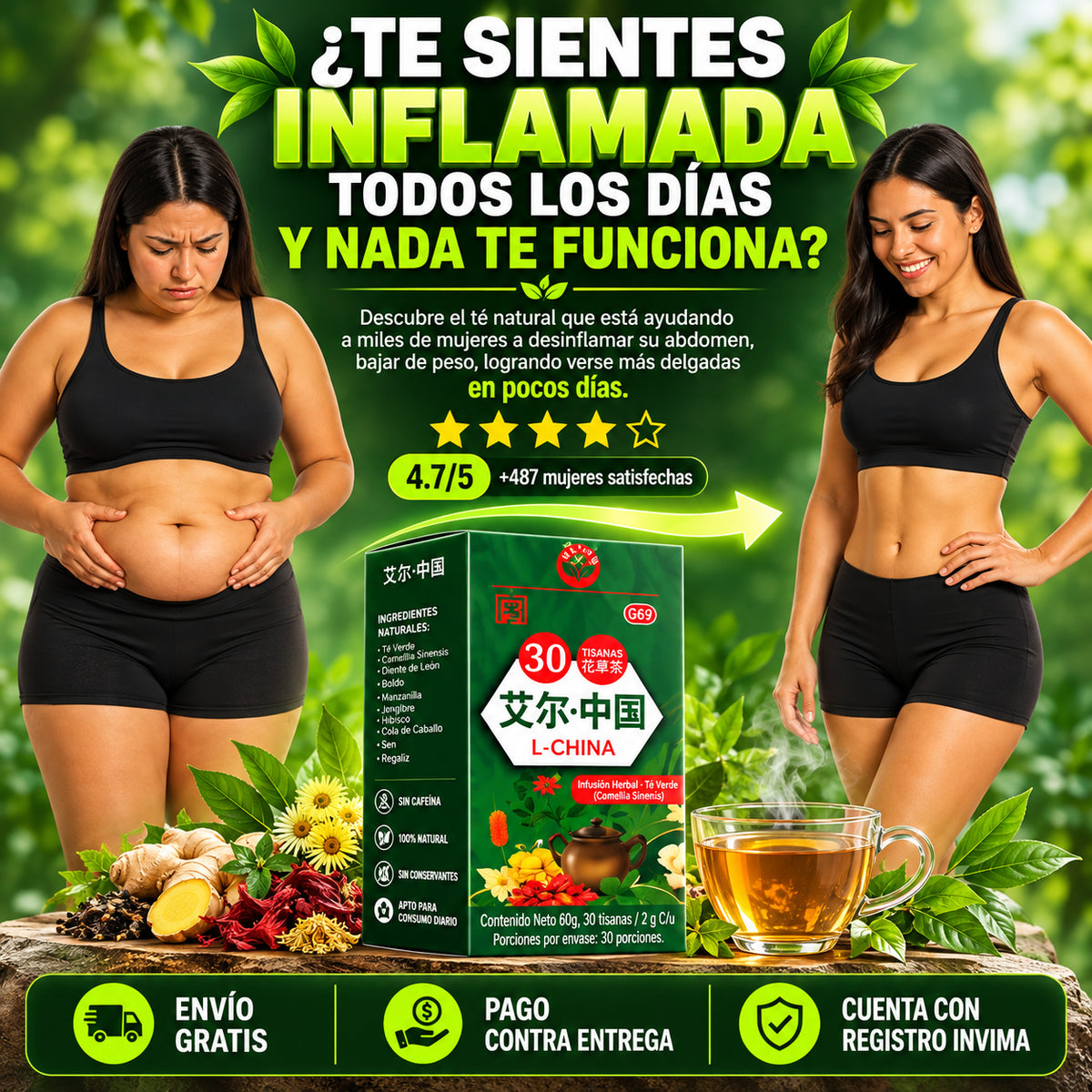 Té Chino Chupa Panza